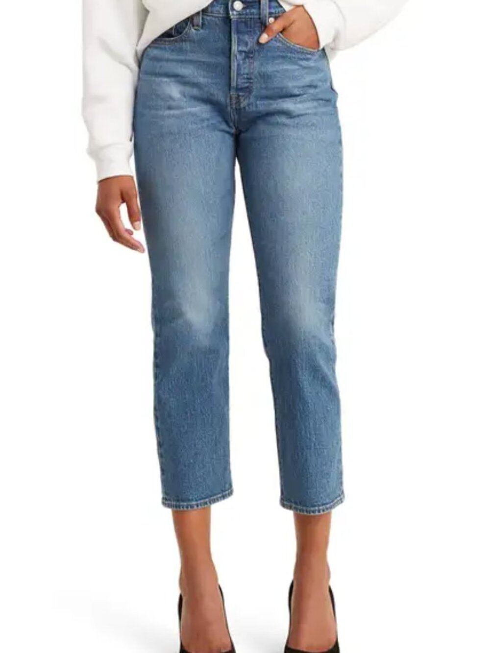 Levi's Women's Classic Blue Straight Leg Jeans